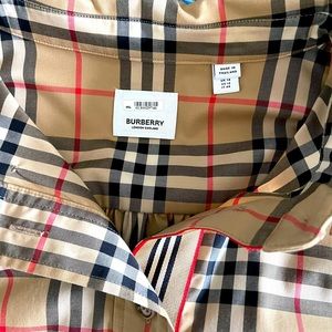 Burberry classic check dress